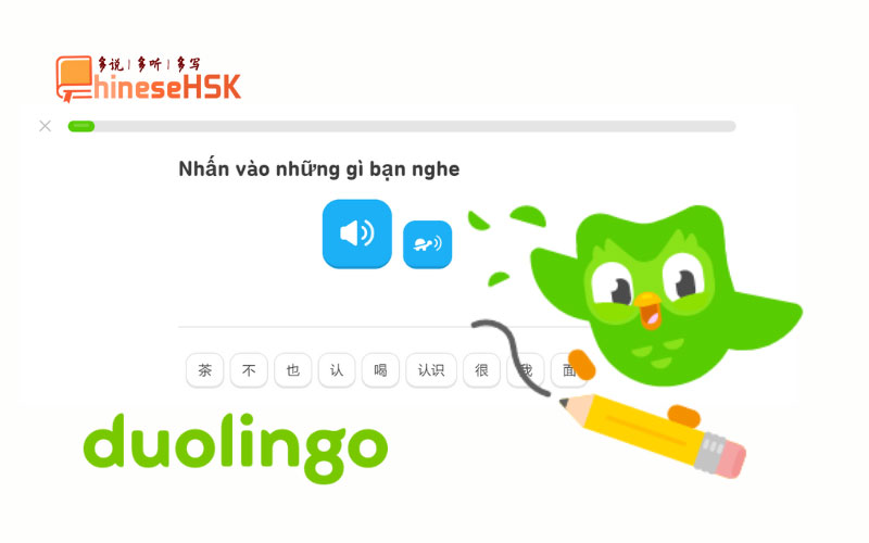Tự học tiếng Trung qua Duolingo
