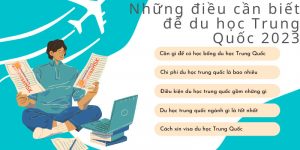 Những điều cần biết khi du học trung quốc