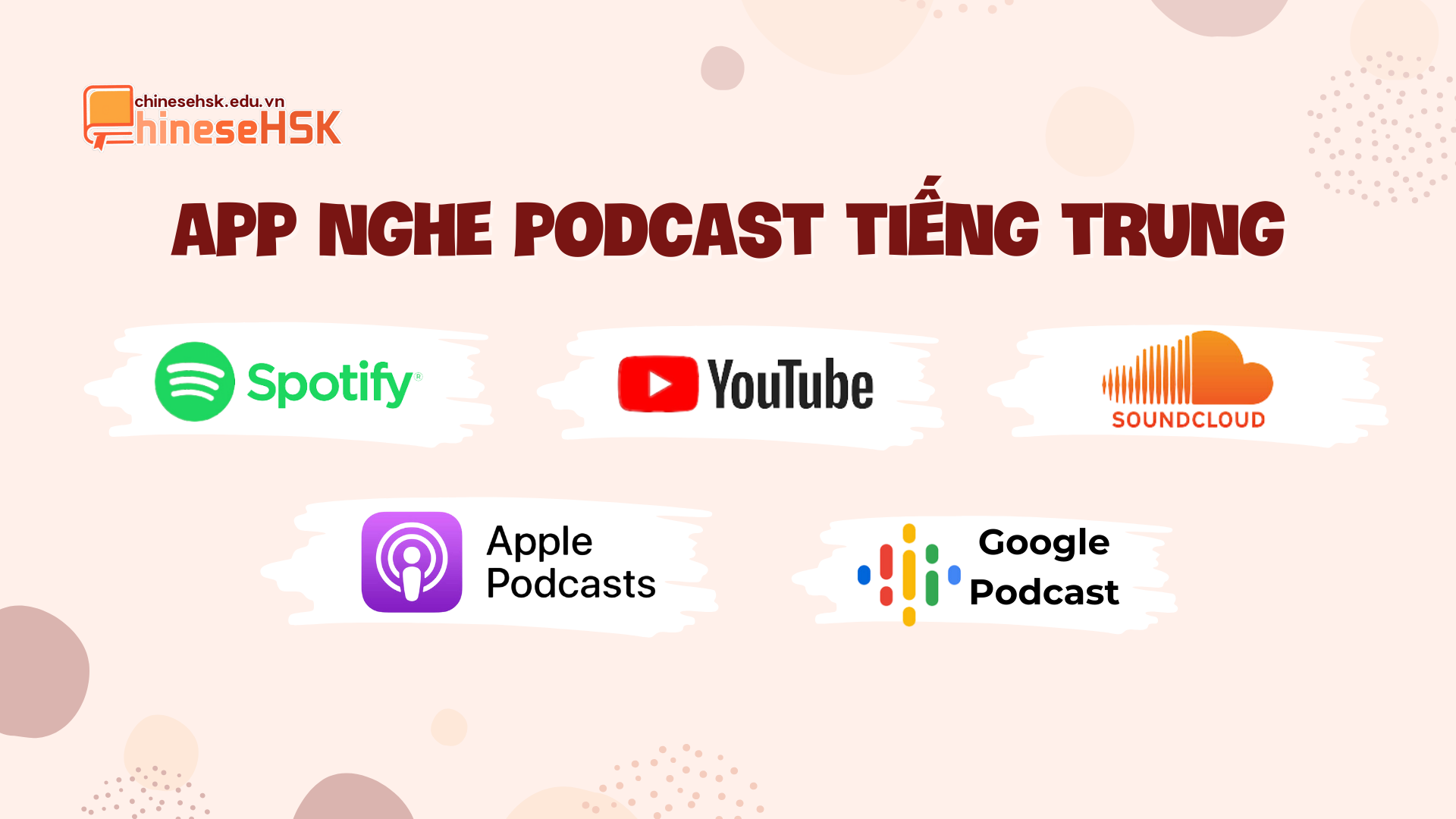 App nghe podcast tiếng Trung