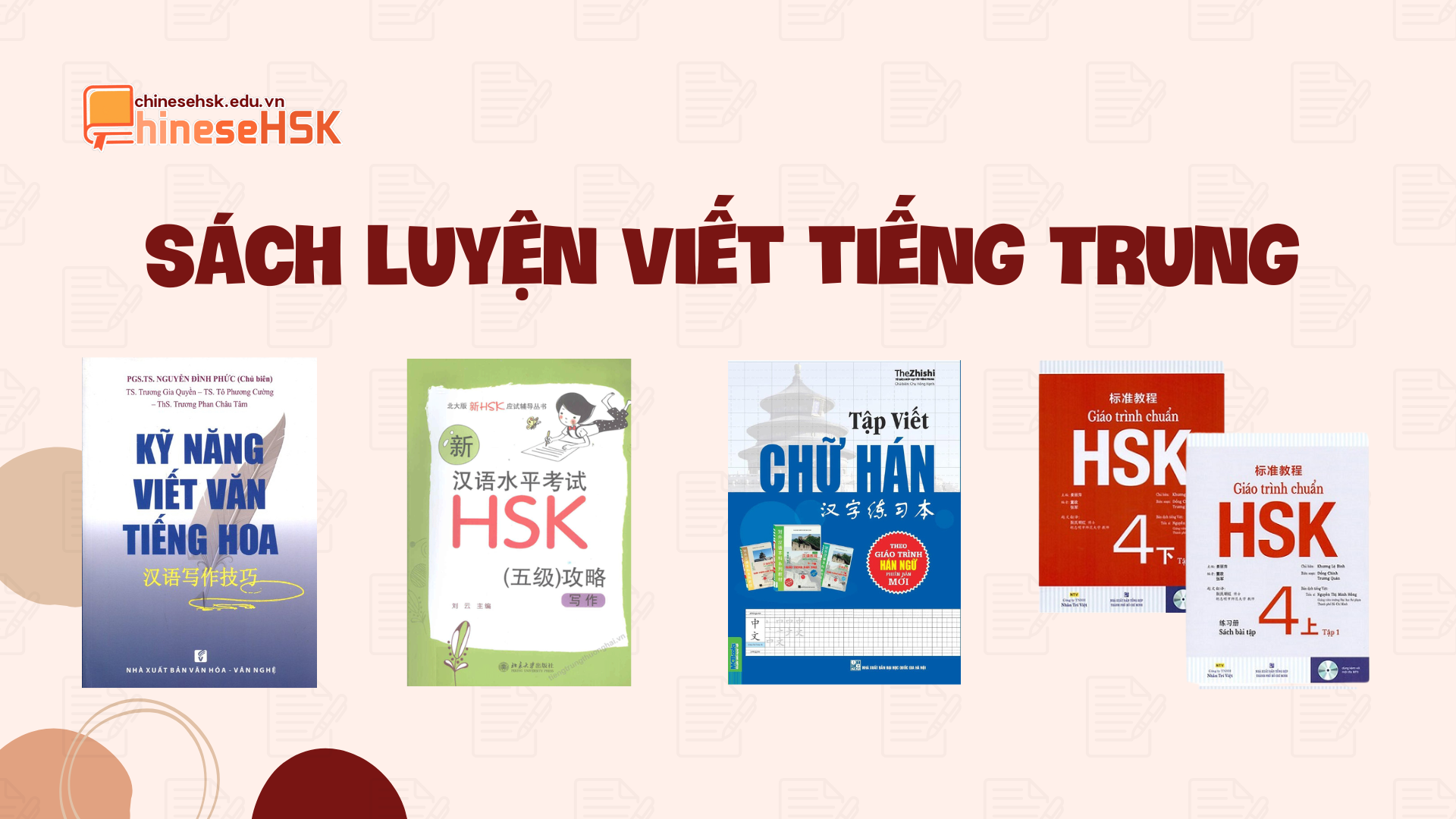 Sách luyện viết tiếng Trung