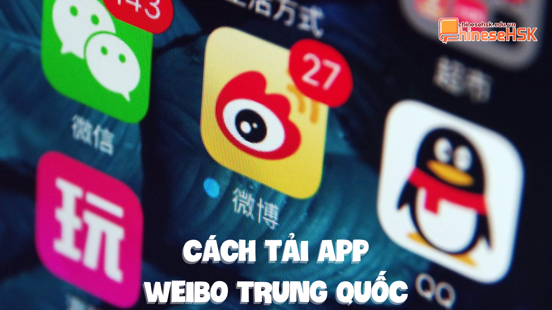 Cách tải app weibo Trung Quốc