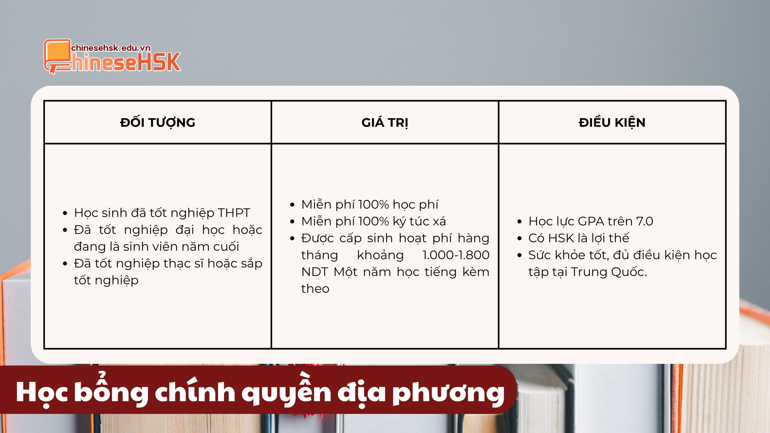 Học bổng chính quyền địa phương