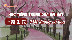 Học tiếng Trung qua bài hát "Một đường nở hoa"