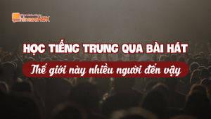 Học tiếng Trung qua bài hát "Thế giới này nhiều người đến vậy"