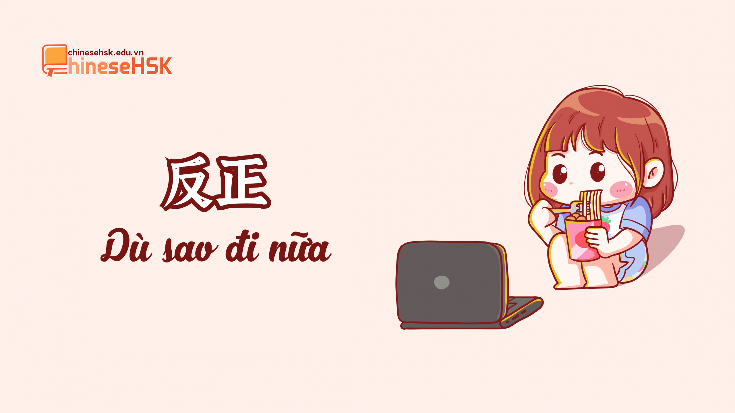 Ngữ pháp 反正 - Dù sao đi nữa
