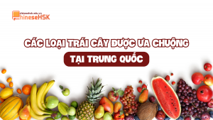 CÁC LOẠI TRÁI CÂY ĐƯỢC ƯA CHUỘNG TẠI TRUNG QUỐC