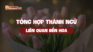 Tổng hợp thành ngữ liên quan đến hoa