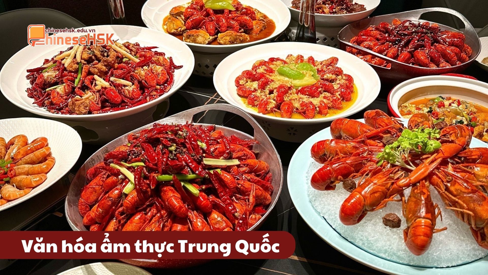 Đồ ăn Trung Quốc có màu đỏ