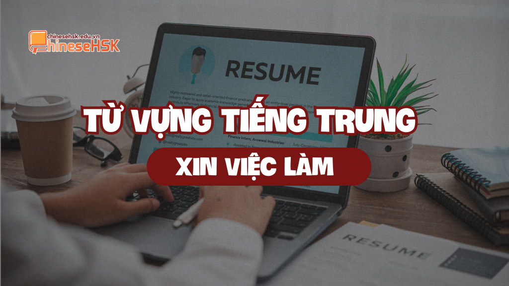 TỪ VỰNG TIẾNG TRUNG CHỦ ĐỀ XIN VIỆC LÀM 1 Từ vựng tiếng Trung chủ đề Xin việc làm